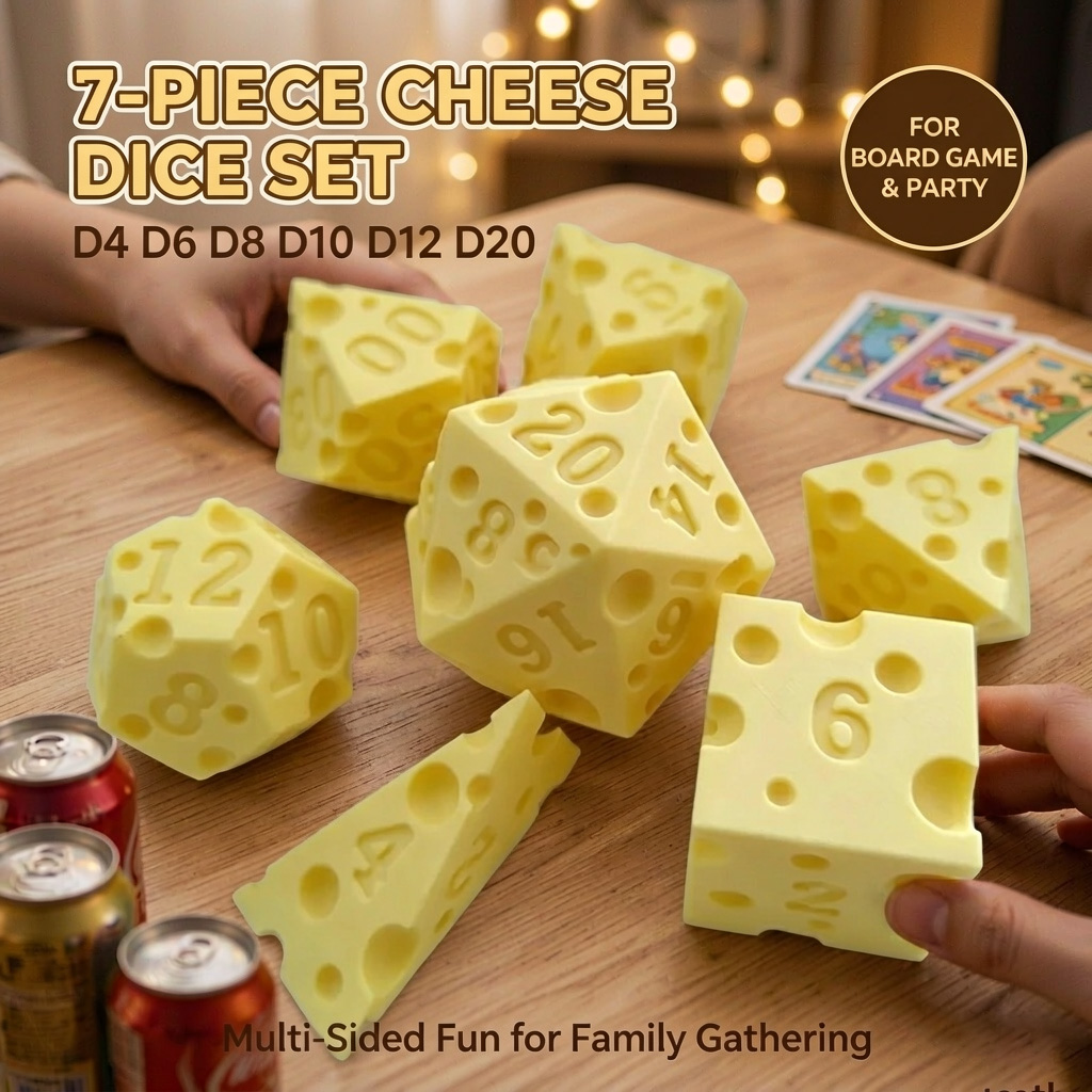Board Game Live - Divertido Juego De Dados De Queso