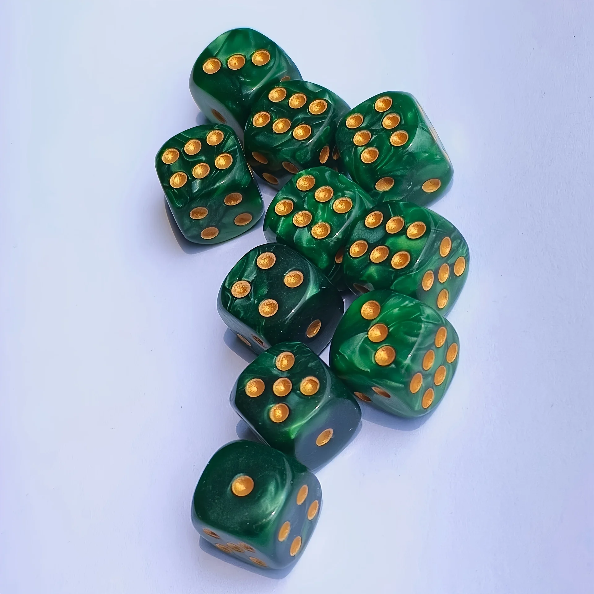10 dados D6 de 12 mm con diseñ - Board Game Live reseña y precio
